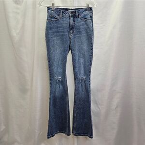 Candace Cameron Bure Pacific Denim Flare Jeans Size 0P